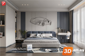 Children Room Scenes Skp FIles 